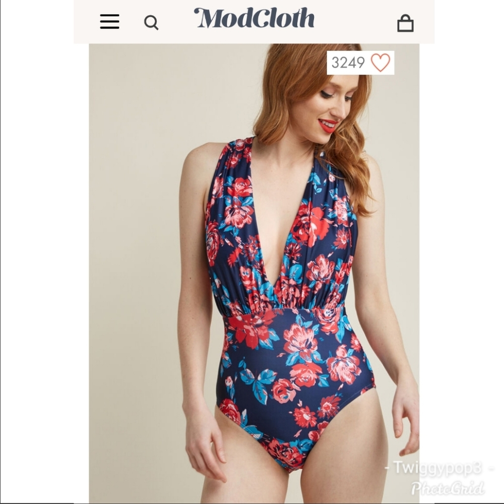 🌿Modcloth The Lauren One-Piece Swimsuit